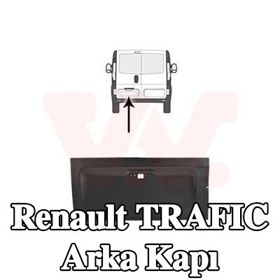 VAN WEZEL Arka kapı Sol — Renault Trafic