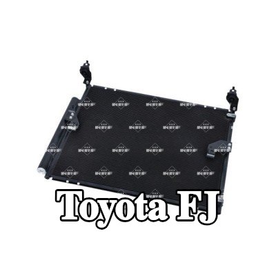 NRF مكثف تكييف الهواء مع مجفف, مع حلقة مانعة للتسرب, مع تعبئة بالنيتروجين — 2005 Toyota Fj