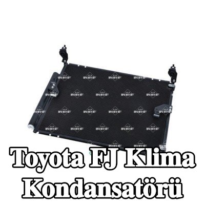 NRF Kurutuculu klima kondansatörü, conta halkası ile, azot dolgulu — 2005 Toyota Fj