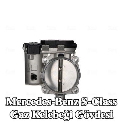 NISSENS Contalı/sızdırmazlık halkalı gaz kelebeği gövdesi, sensörlü, vakum baypas olmadan — Mercedes-Benz S-Class