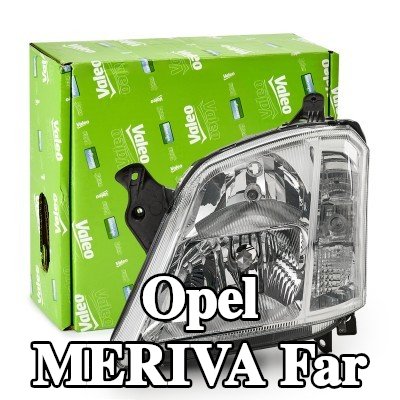 VALEO Far ORİJİNAL PARÇA, Sol, H1, H7, PY21W, W5W, far seviyeleme motoru olmadan, Gösterge Rengi: şeffaf — 2003 Opel Meriva