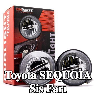 EINPARTS Sis Farı DUOLIGHT, Ön, H11, H8, LED, kablo seti ile, montaj kiti ile — Toyota Sequoia