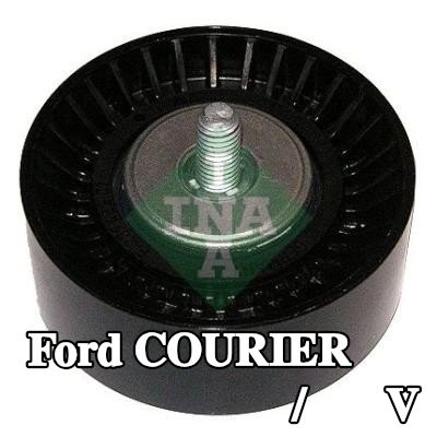 INA بكرة الانحراف/التوجيه, V-ribbed belt Ø: 70mm — Ford Courier