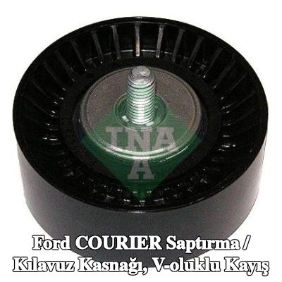 INA Saptırma / kılavuz kasnağı, V-ribbed belt Ø: 70mm — Ford Courier