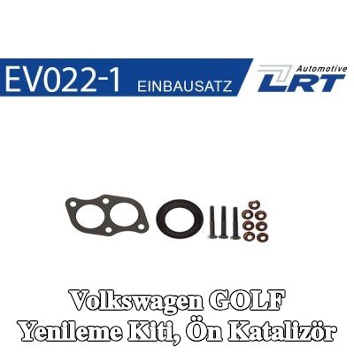 LRT Yenileme Kiti, ön katalizör — 1997 Volkswagen Golf