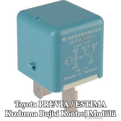 HERTH+BUSS JAKOPARTS Dirençli kızdırma bujisi kontrol modülü — Toyota Previa / Estima