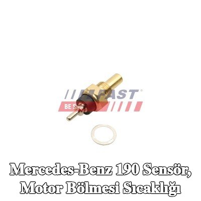 FAST Sensör, conta halkalı motor bölmesi sıcaklığı, contalı/sızdırmaz — Mercedes-Benz 190