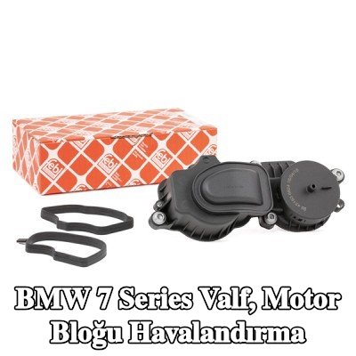 FEBI BILSTEIN Valf, sabitleme/montaj malzemeli motor bloğu havalandırma deliği — 2002 BMW 7 Series