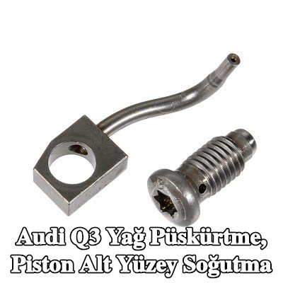 METZGER Yağ püskürtme, piston alt yüzey soğutma — Audi Q3