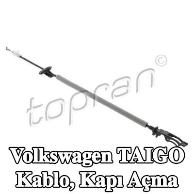 TOPRAN Kablo, kapı açma Ön, her iki taraf, iç — Volkswagen Taigo