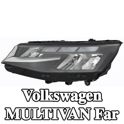 DIEDERICHS Far Sol, LED, far seviyeleme motorlu — Volkswagen Multivan