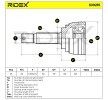 RIDEX CV Mafsal Seti A1, Ön Aks, Tekerlek Tarafı — Hyundai S-coupe (5)