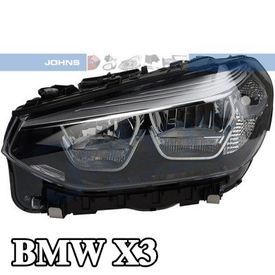 JOHNS المصباح الأمامي الأيسر, مع محرك لتسوية المصابيح الأمامية — BMW X3