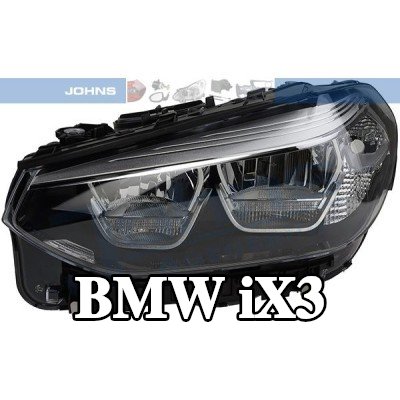 JOHNS المصباح الأمامي الأيسر, مع محرك لتسوية المصابيح الأمامية — BMW iX3