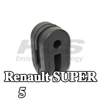 HJS حامل، كاتم الصوت — Renault Super 5
