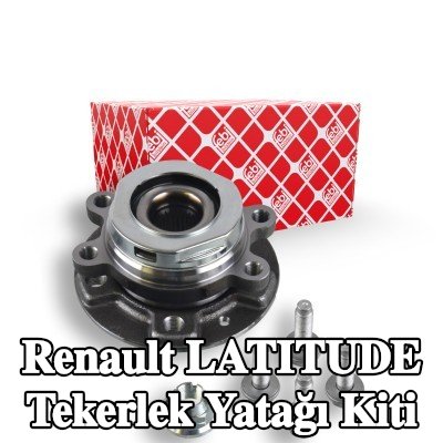 FEBI BILSTEIN Tekerlek yatağı kiti Tekerlek göbeğine entegre tekerlek yatağı, ABS sensör halkalı, entegre manyetik sensör halkalı, sabitleme/montaj malzemesi ile — Renault Latitude