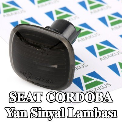ABAKUS Yan sinyal lambası her iki taraf, duman grisi, ampul yuvası olmadan, ampuller olmadan — 1997 SEAT Cordoba