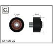 CAFFARO Saptırma / kılavuz kasnağı, V-ribbed belt Outer Diameter: 60mm — 2000 Hyundai Accent (7)