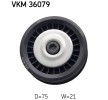 SKF Saptırma / kılavuz kasnağı, V-ribbed belt Ø: 75mm — 2012 Nissan Juke (2)