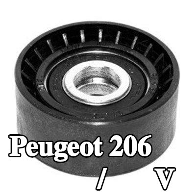 MAGNETI MARELLI بكرة انحراف/توجيه، حزام V — Peugeot 206