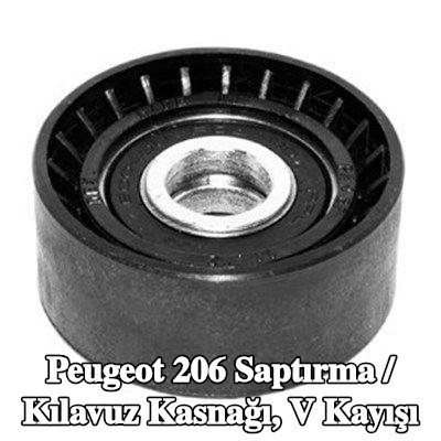 MAGNETI MARELLI Saptırma / Kılavuz Kasnağı, V kayışı — Peugeot 206