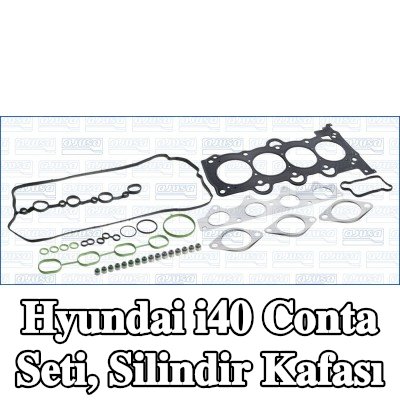 AJUSA Conta seti, silindir kapağı contalı silindir kapağı, valf gövdesi contalı — Hyundai i40