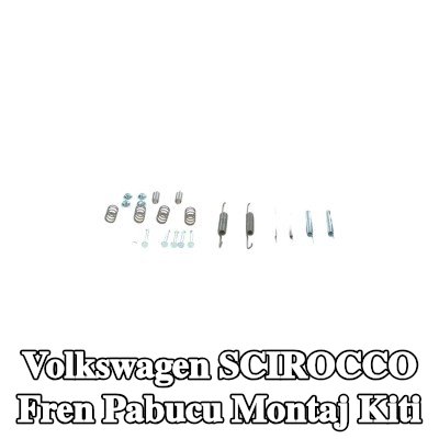 BOSCH Yaylı fren pabucu montaj kiti — Volkswagen Scirocco