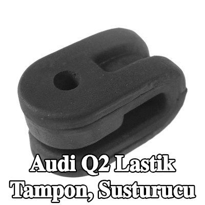 PLANET TECH Lastik tampon, susturucu egzoz taraflı — 2017 Audi Q2