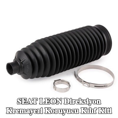 FEBI BILSTEIN Sol ön aks direksiyon kremayeri kılıfı kiti, Ön Aks Sağ, kelepçeli — 2000 SEAT Leon