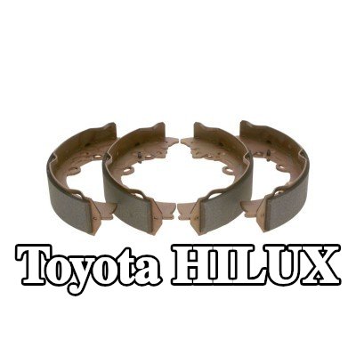BOSCH مجموعة أحذية الفرامل — Toyota Hilux