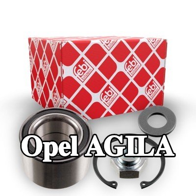 FEBI BILSTEIN طقم محمل العجلة مع حلقة التثبيت — 2000 Opel Agila