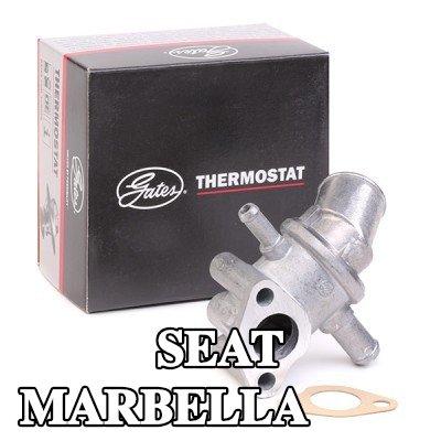 GATES ثرموستات 87°C, مع حشيات/مانعات تسرب — SEAT Marbella