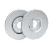 HELLA Fren diski PRO, Outer Diameter: 283mm, Dıştan Havalandırmalı, Kaplamalı, tekerlek yatağı olmadan, tekerlek göbeği olmadan, tekerlek saplamaları olmadan — 2012 Peugeot 408 (1)