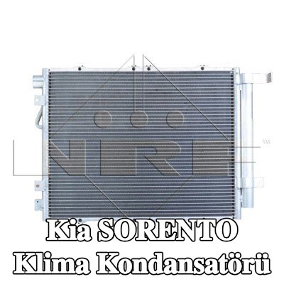 NRF Klima kondansatörü EASY FIT, kurutuculu, conta halkası ile, azot dolgulu — 2002 Kia Sorento