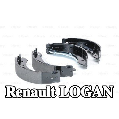 BOSCH مجموعة أحذية الفرامل — Renault Logan