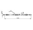BOSCH El freni kablosu 1376mm — Ford Transit (5)
