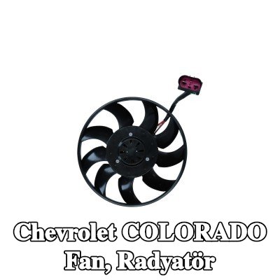 KAMOKA Fan, radyatör — Chevrolet Colorado