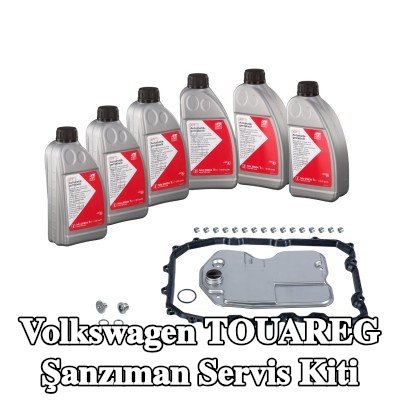 FEBI BILSTEIN Conta/sızdırmazlık elemanlı şanzıman servis kiti, yağ tahliye tapalı, conta halkası ile — 2002 Volkswagen Touareg