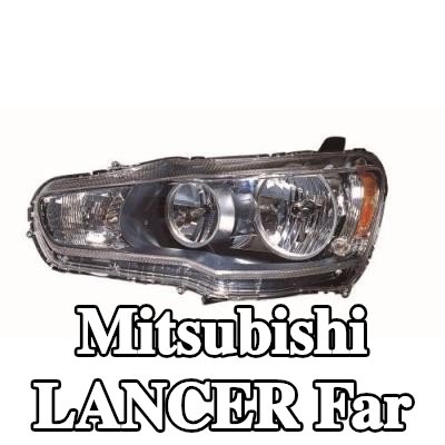 ABAKUS Far Sol, HB3, HB4, Lens Rengi (yön göstergesi): Sarı, ampul içermez, elektrik motoru olmadan — Mitsubishi Lancer