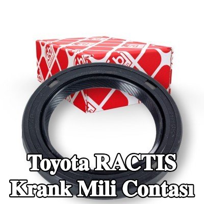 FEBI BILSTEIN MVQ (silikon kauçuk) krank mili contası, krank mili için — Toyota Ractis