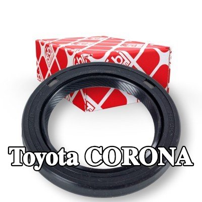 FEBI BILSTEIN حشية العمود المرفقي MVQ (مطاط سيليكون), لعمود الكرنك — Toyota Corona