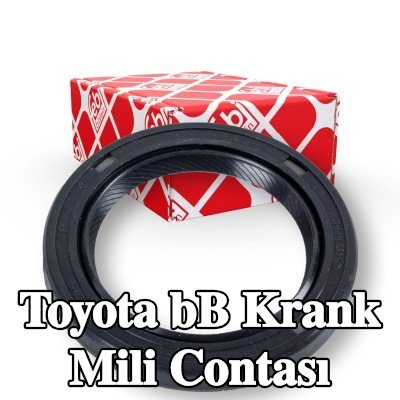 FEBI BILSTEIN MVQ (silikon kauçuk) krank mili contası, krank mili için — Toyota bB