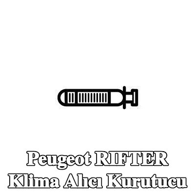 NRF Klima alıcı kurutucu — Peugeot Rifter