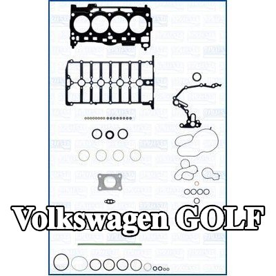 AJUSA مجموعة حشيات كاملة, محرك مزود بحشية رأس الأسطوانة, مع أختام ساق الصمام, MULTILAYER STEEL — 2021 Volkswagen Golf