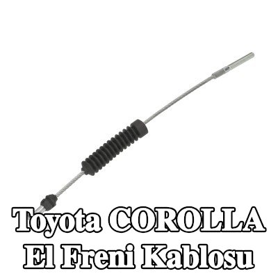 FEBI BILSTEIN El freni kablosu Ön, 292mm — 1990 Toyota Corolla