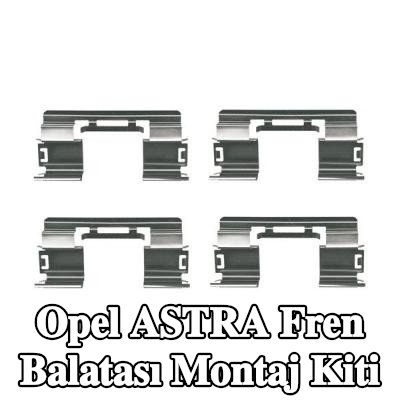 BOSCH Fren balatası montaj kiti — 2016 Opel Astra