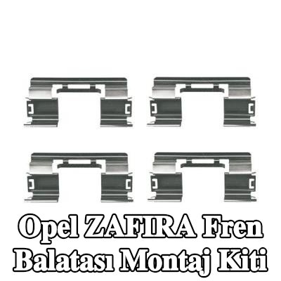 BOSCH Fren balatası montaj kiti — 2016 Opel Zafira