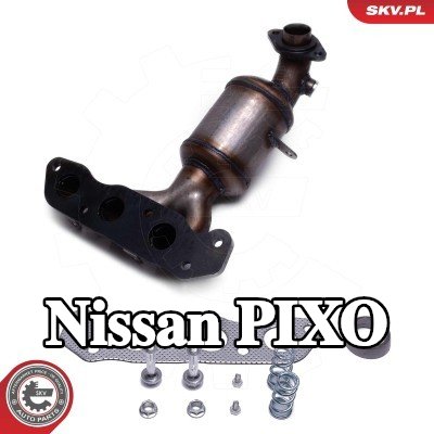 ESEN SKV المحول الحفاز الأمامي — Nissan Pixo