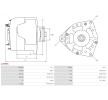 AS-PL Alternatör 150A — Chevrolet Camaro (5)