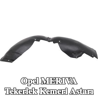 DIEDERICHS Tekerlek kemeri kaplaması Sol Ön — Opel Meriva